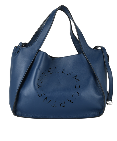 Perforated Logo Tote, front view